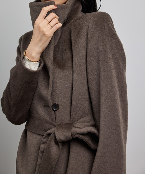 ROPE' プレミアムカシミヤ ロングコート【逸品・マルチWAY】【25AW】 ロペ ROPE' 【逸品・マルチWAY】プレミアムカシミヤ ロングコート