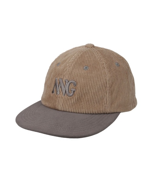 NANGA ×clef コーデュロイキャップ【未使用　タグ付き】 NANGA キャップ 帽子 CORDUROY NNG LOGO CAP/コーデュロイ NNG