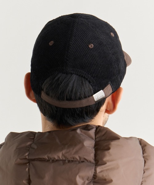 NANGA キャップ 帽子 CORDUROY NNG LOGO CAP/コーデュロイ NNG