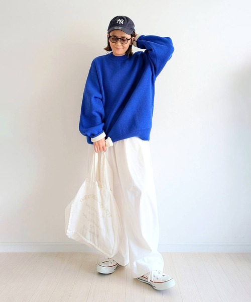 notch. ニット セーター 「notch. by yui」バイカラージャガードニット