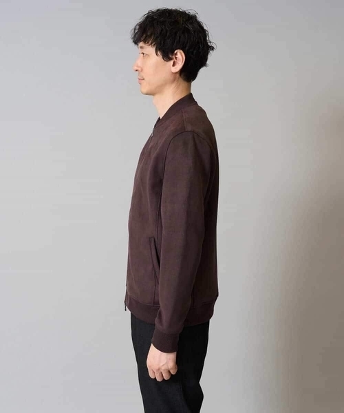 a.v.v（アー・ヴェ・ヴェ） コート ジャケット フェイクスエードリブ