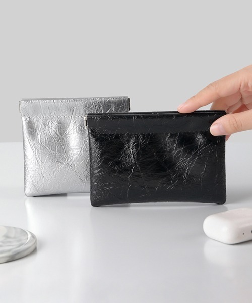 小物 POCHI Pochi Pouch（ポチポーチ） ポーチ Pochi Pouch/パカッと開く がま口