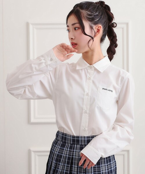 PINK-latte（ピンクラテ） ブラウス シャツ 「2026年入卒・セレモニー