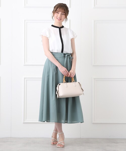 「couture brooch」 ノースリーブブラウス 38 ベージュ系その他7 レディース_画像2