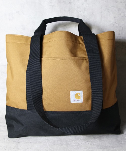 Carhartt ブラウン ブラック トートバッグ Carhartt（カーハート） トートバッグ carhartt 18L CLASSIC OPEN TOTE