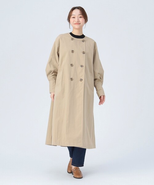 BEAMS HEART（ビームス ハート） トレンチコート コート 後ボタン