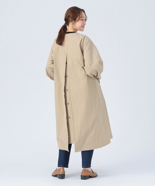 BEAMS HEART（ビームス ハート） ノーカラーコート コート