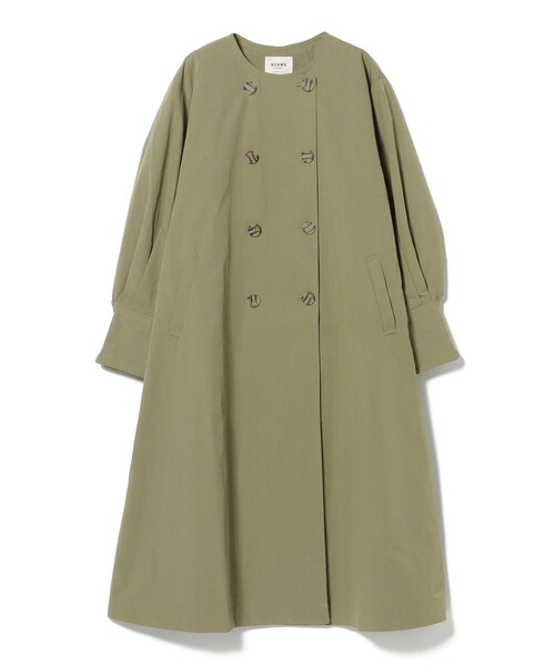 BEAMS HEART（ビームス ハート） トレンチコート コート 後ボタン