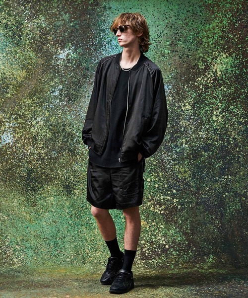 「MSML」 ハーフパンツ S ライトブルー メンズ_画像8