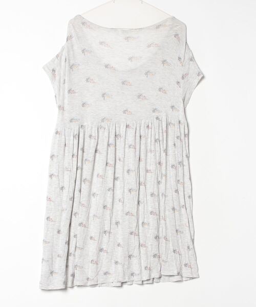 gelato pique（ジェラートピケ） 半袖ワンピース FREE グレー