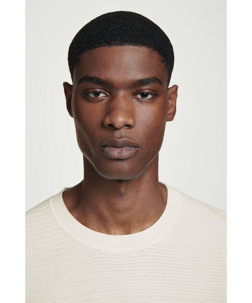 「COS」 半袖Tシャツ S オフホワイト メンズ_画像4