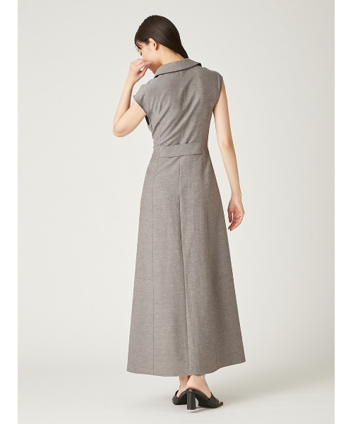 FRAY I.D（フレイ・アイディー） ノースリーブワンピース 0 ベージュ