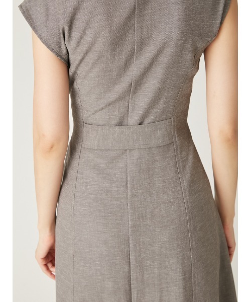 FRAY I.D（フレイ・アイディー） ノースリーブワンピース 0 ベージュ