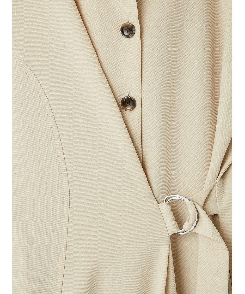 FRAY I.D（フレイ・アイディー） ノースリーブワンピース 0 ベージュ