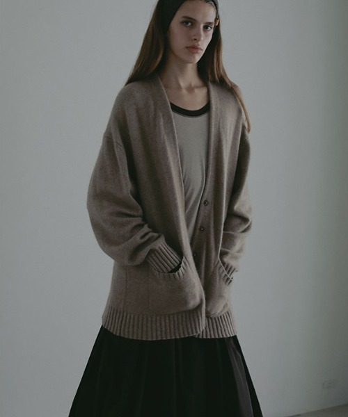 ETRE TOKYO（エトレトウキョウ） カーディガン プレーンステッチV