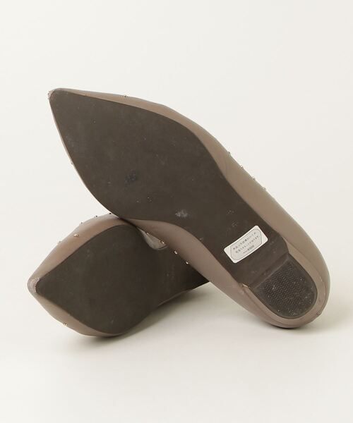 「卑弥呼」 フラットパンプス 22.5cm グレー レディース_画像3