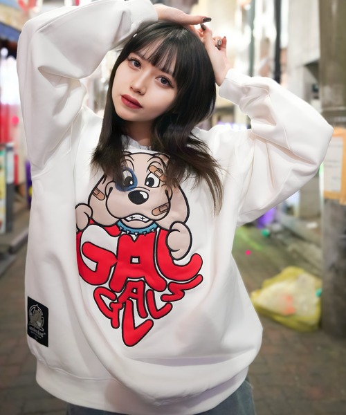 GALFY（ガルフィー） トレーナー スウェット GA×GALFY-わんわんはーと