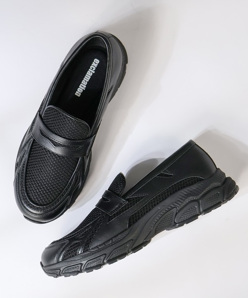 exclamation（エクスクラメーション） ローファー +4.5cm 軽量厚底