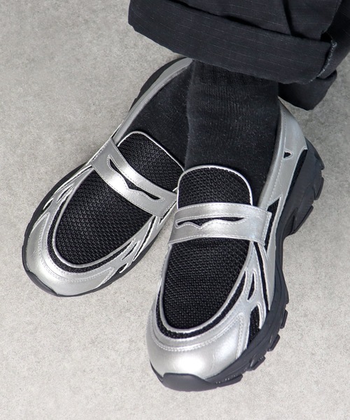 exclamation（エクスクラメーション） ローファー +4.5cm 軽量厚底