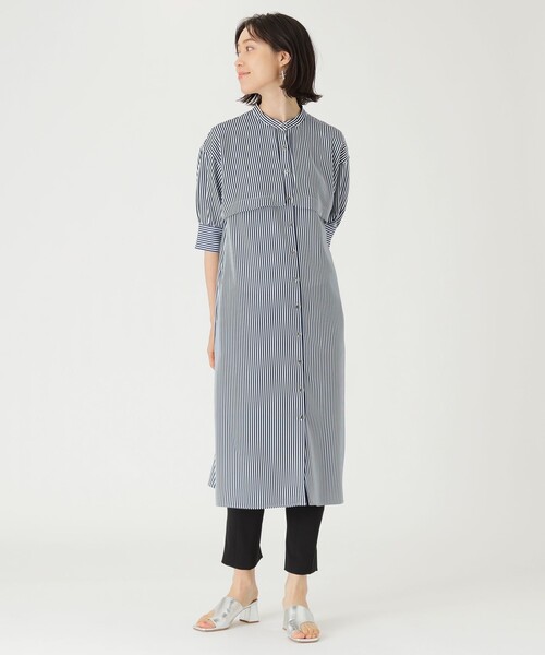 「CAST:」 半袖ワンピース S ブルー系その他7 レディース_画像2