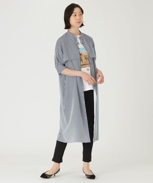 「CAST:」 半袖ワンピース S ブルー系その他7 レディース_画像3