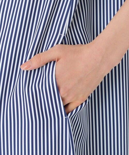 「CAST:」 半袖ワンピース S ブルー系その他7 レディース_画像8