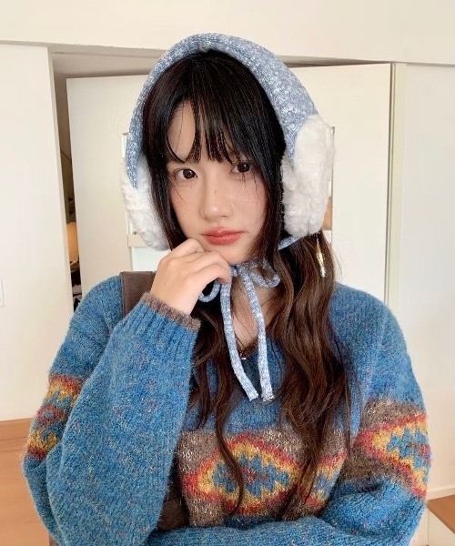 BURNER（バーナー） 耳当て イヤーマフ 「CHI SELECT」ミックスニット