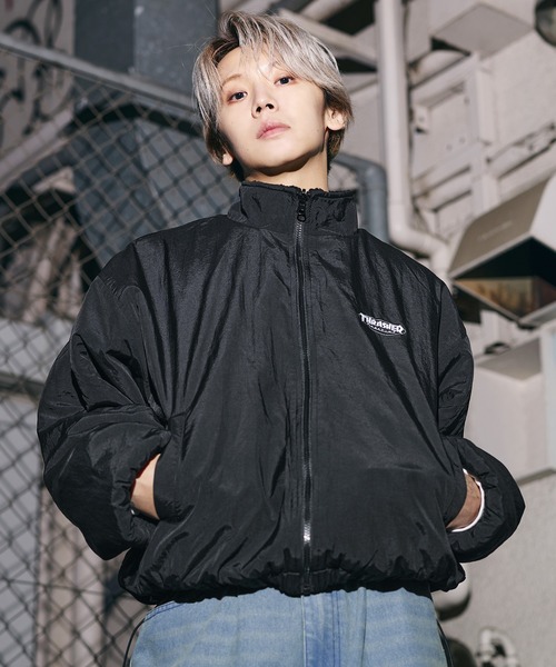 ラッセルノ　リバーシブル　ブルゾン　サイズ4 RUSSELUNO ラッセルノ リバーシブル ジップジャケット ブラック系 4