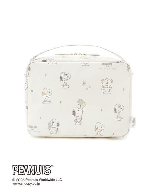 gelato pique（ジェラートピケ） マタニティ 「PEANUTS PUPPIES」総柄