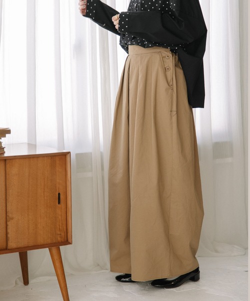 「POU DOU DOU」 パンツ 3 カーキ レディース_画像4