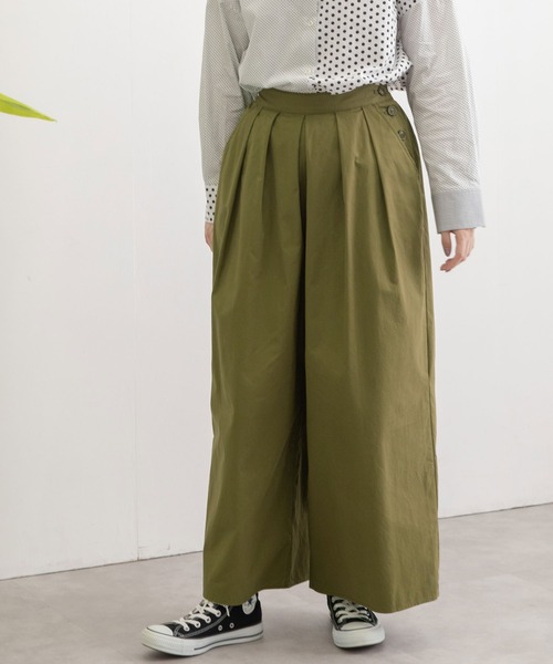 「POU DOU DOU」 パンツ 3 カーキ レディース_画像9