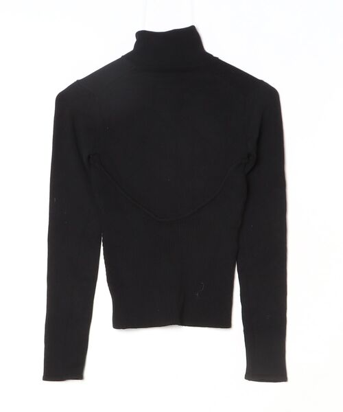 「fifth」 タートルネックニット M ブラック レディース_画像2