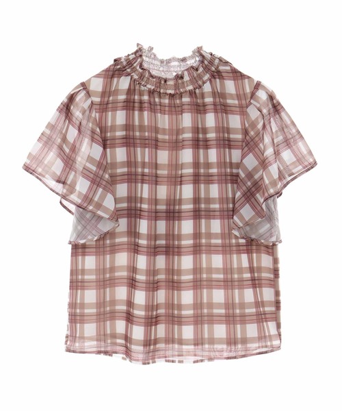 「31 Sons de mode」 半袖ブラウス 36 クリーム レディース_画像3