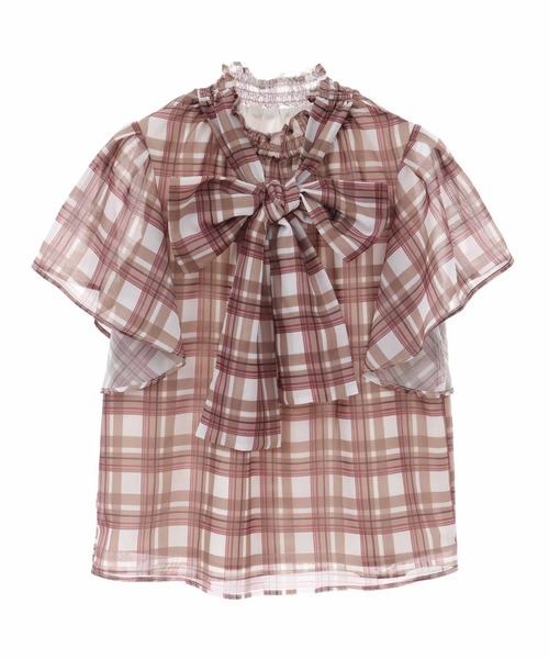 「31 Sons de mode」 半袖ブラウス 36 クリーム レディース_画像9
