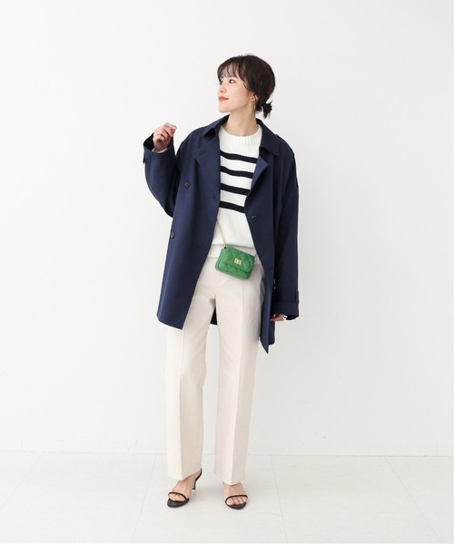 スピックアンドスパン レディース コート ネイビー Spick＆Span（スピック アンド スパン） 「Spick & Span」 コート 38