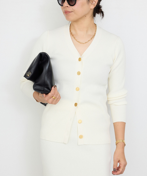 Deuxieme Classe（ドゥーズィエムクラス） ニットカーディガン FREE