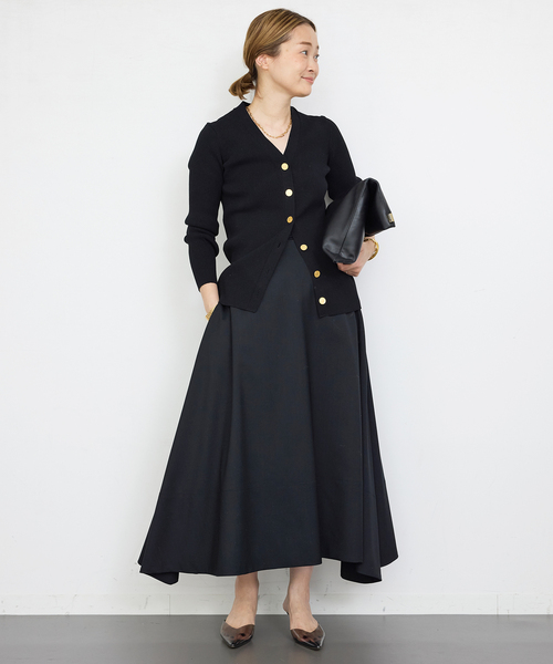 【新品未使用】deuxieme classe ニットカーディガン Deuxieme Classe（ドゥーズィエムクラス） ニットカーディガン FREE