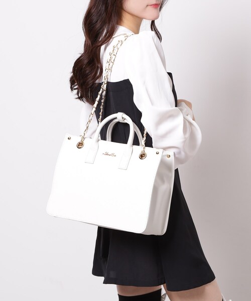 Ober Tashe（オーバータッシェ） トートバッグ 2WAYチェーントート