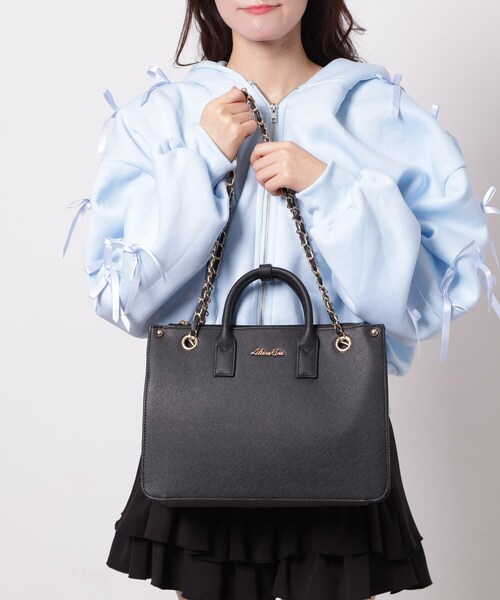 Ober Tashe（オーバータッシェ） トートバッグ 2WAYチェーントート
