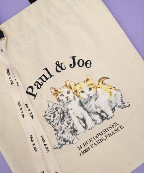 「PAUL & JOE ACCESSOIRES」 トートバッグ FREE アイボリー レディース_画像7