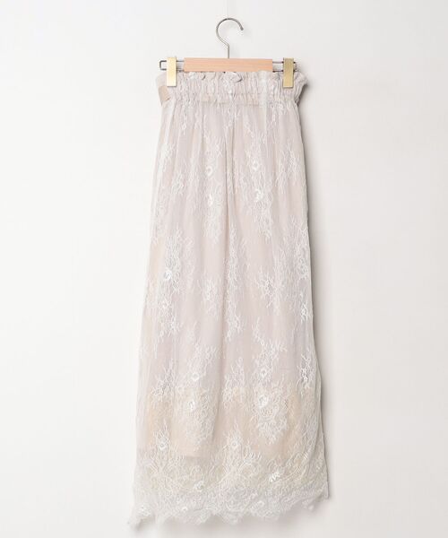 「LA BELLE ETUDE」 スカート FREE ライトベージュ レディース_画像2