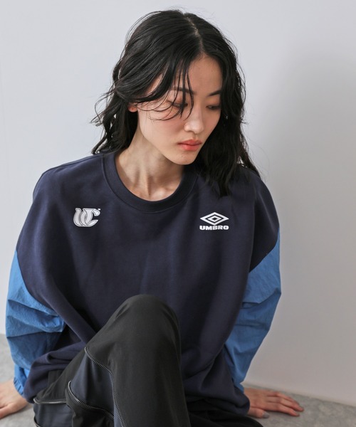 UMBRO LT.Blue 長袖カットソー L アンブロ UMBRO LT.Blue 長袖カットソー L アンブロ UMBRO LT.Blue 長袖