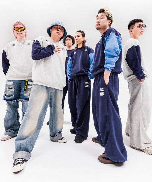 umbro（アンブロ） スウェットカットソー L ネイビー メンズ