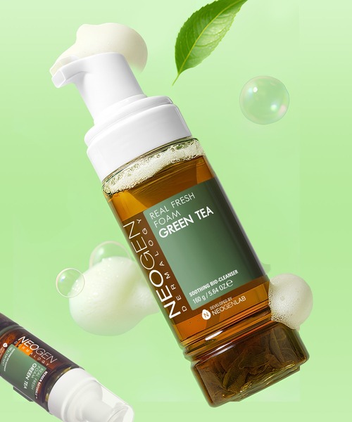 NEOGEN 洗顔 リアル フレッシュフォーム グリーンティー 160g