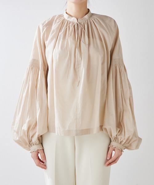 「Whim Gazette」 長袖ブラウス FREE ベビーピンク レディース_画像2