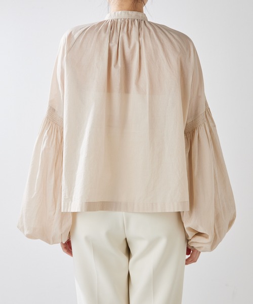 「Whim Gazette」 長袖ブラウス FREE ベビーピンク レディース_画像4