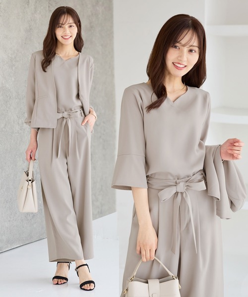 alotta（アロッタ） セットアップ 「3点セット」洗える/イージーケア