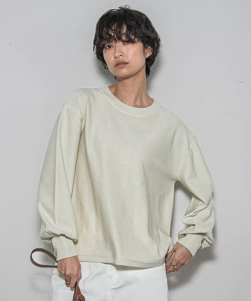 MAYSON GREY（メイソングレイ） ニット セーター ミニスパンコール