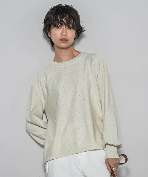 MAYSON GREY（メイソングレイ） ニット セーター ミニスパンコール