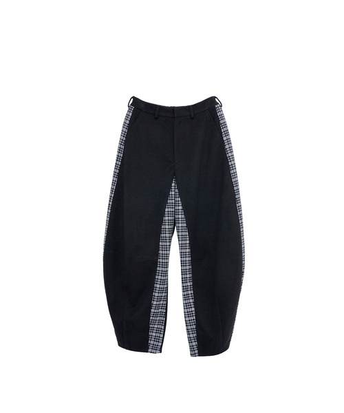 ワイドパンツ スラックス 「Nora Lily」Switching Wide Leg Barrel Pants メンズ レディース | Nora Lily | 10